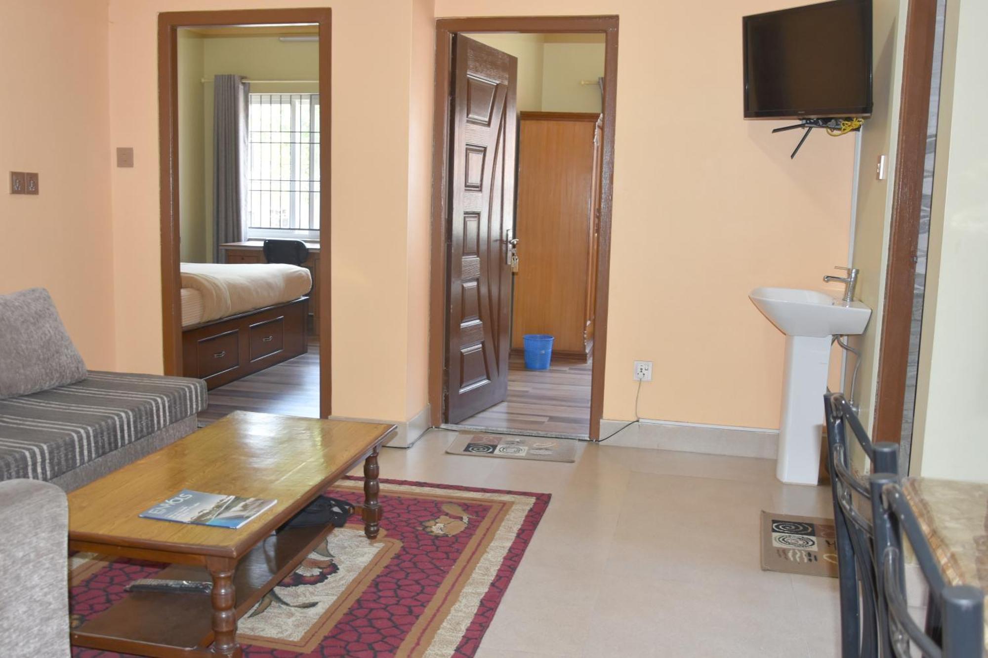 Shine Homestay Famille Francophone - Shine Home And Apartment Kathmandu Buitenkant foto